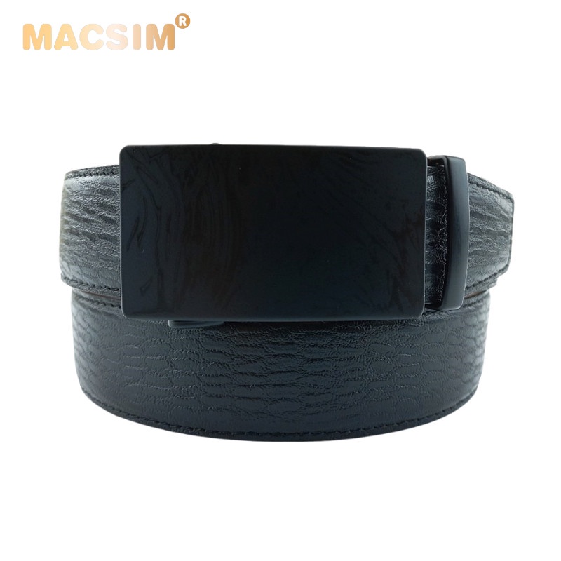 Thắt lưng nam da thật cao cấp nhãn hiệu Macsim MS047