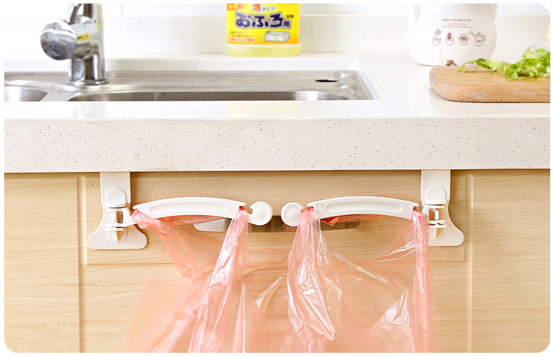 COMBO 2 MÓC TREO TÚI RÁC KẸP CỬA TỦ BẾP TIỆN LỢI NHANH CHÓN GỌN GÀNG