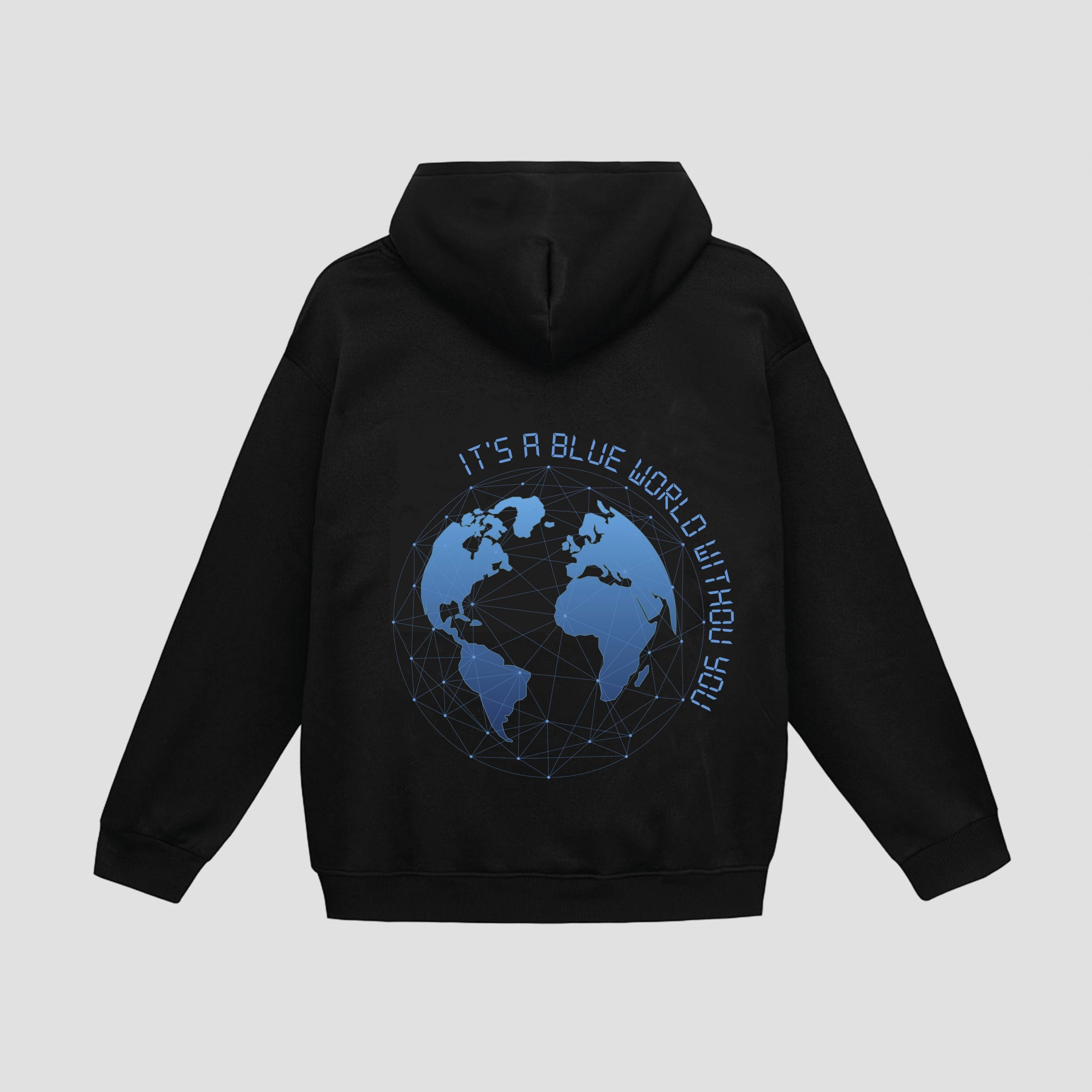 Áo Hoodie TMAG - BLUE WORLD HOODIE - Hàng Chính Hãng