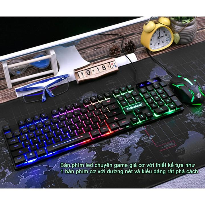 Bàn phím K-SNAKE K4 chuyên Game Led 7 màu