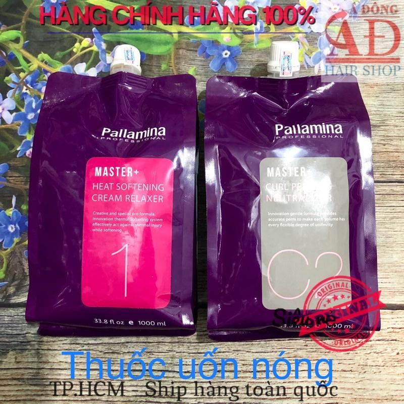 Hình ảnh THUỐC UỐN - DUỖI TÓC PALLAMINA NEW SIÊU MỀM QUĂN MÙI HƯƠNG THƠM 1000ML*2