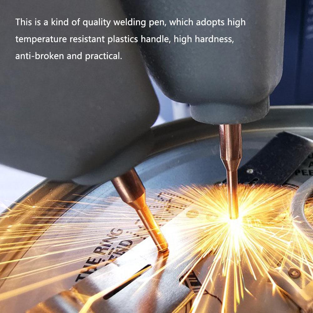 Portable Pure Copper Handheld DIY Spot-Welding Pen Accessory for 18650 Battery with 3mm Pin