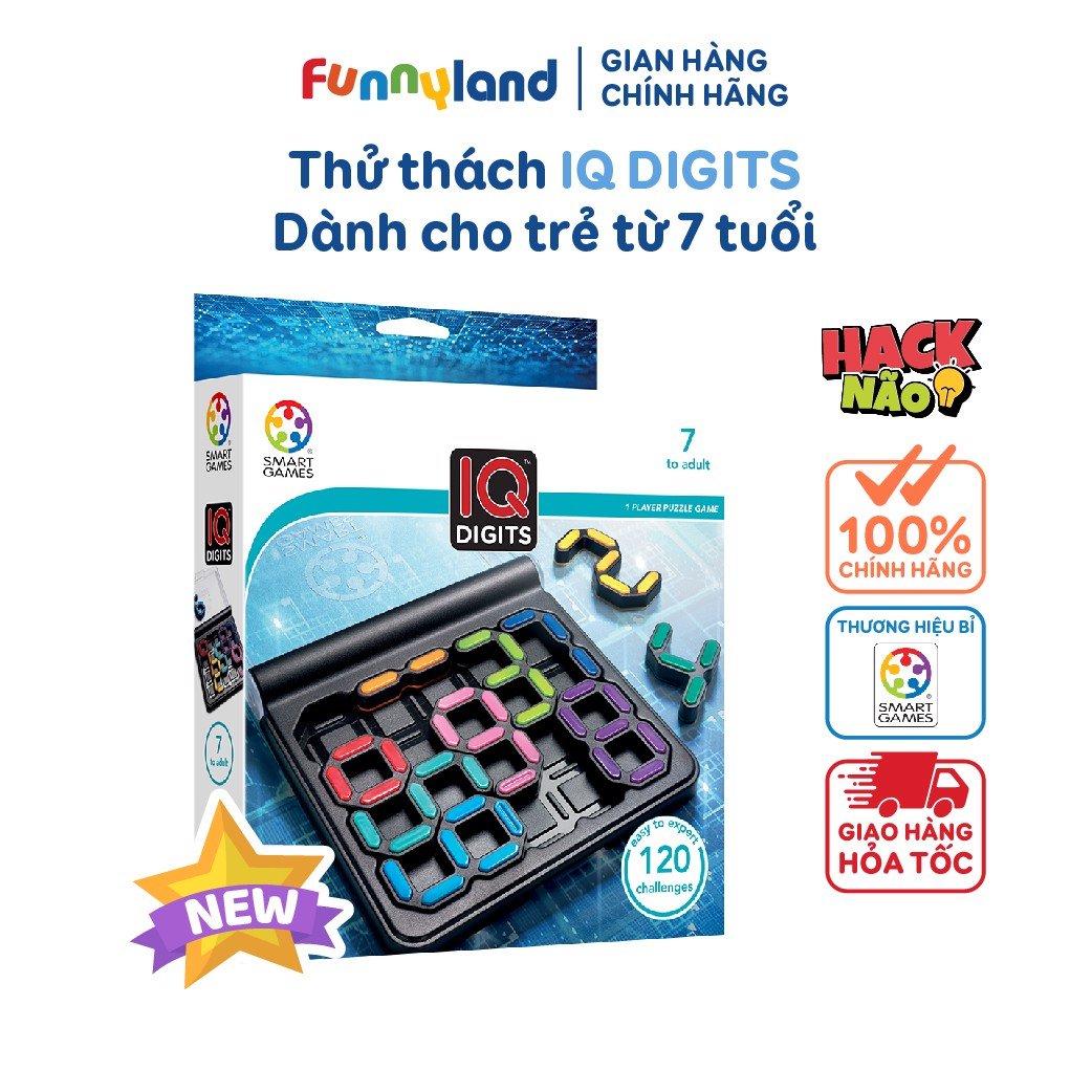 Đồ chơi trí tuệ SmartGames Thử Thách IQ Digits cho bé từ 7 tuổi