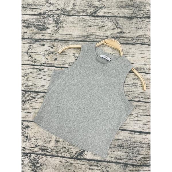 ÁO THUN - ÁO CROBTOP - ÁO LẺ THỜI TRANG - Xám,Freesize