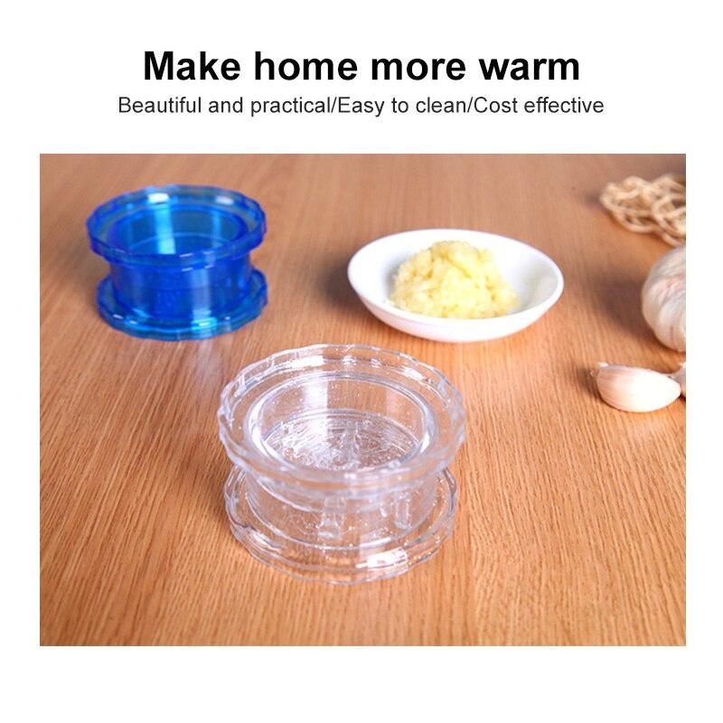 Portable Garlic Grater Mini Garlic Press Chopper Slicer Hand Presser Grinder Crusher Kitchen Tools Press Garlic Twist Garlic Box