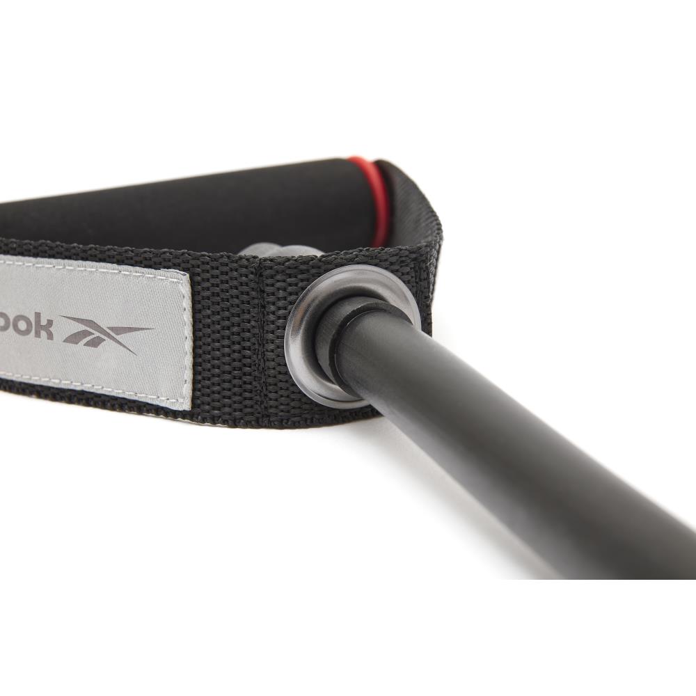 Dây đàn hồi tập gym Reebok Resistance Tube - Heavy - Đen - RATB-11032BK