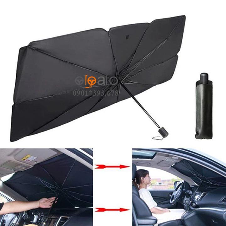 Ô dù che chắn nắng kính lái xe Nissan Livina vải dù tráng nhôm cao cấp ODCKL