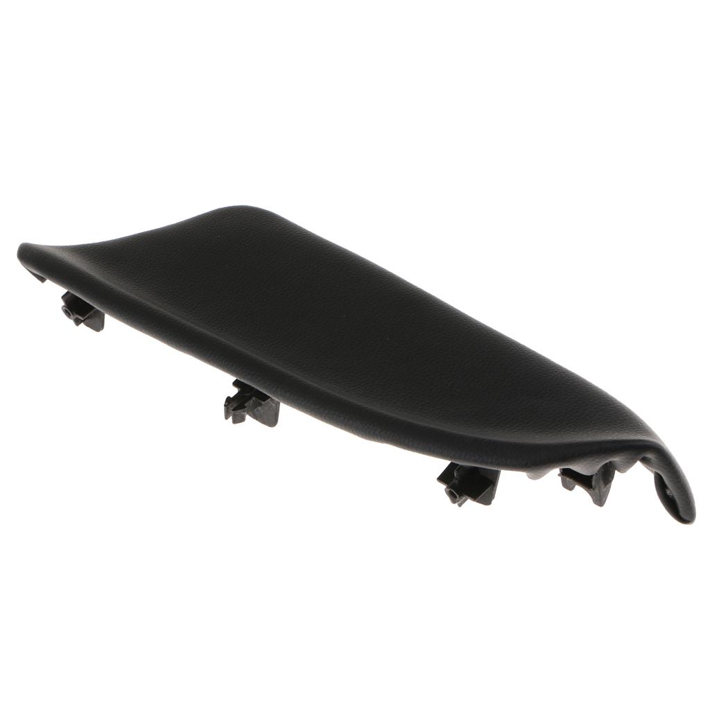 Inner Left Door Panel Armrest Real Leather For Honda Accord 08-12 Black