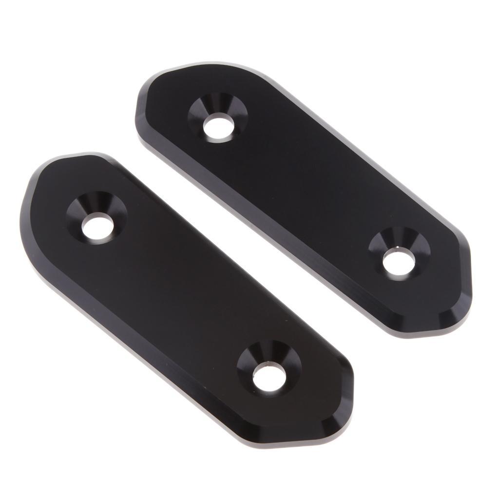 Pair Motorcycle Rearview Mirror Adapter Holder Mount Brackets For Yamaha R15