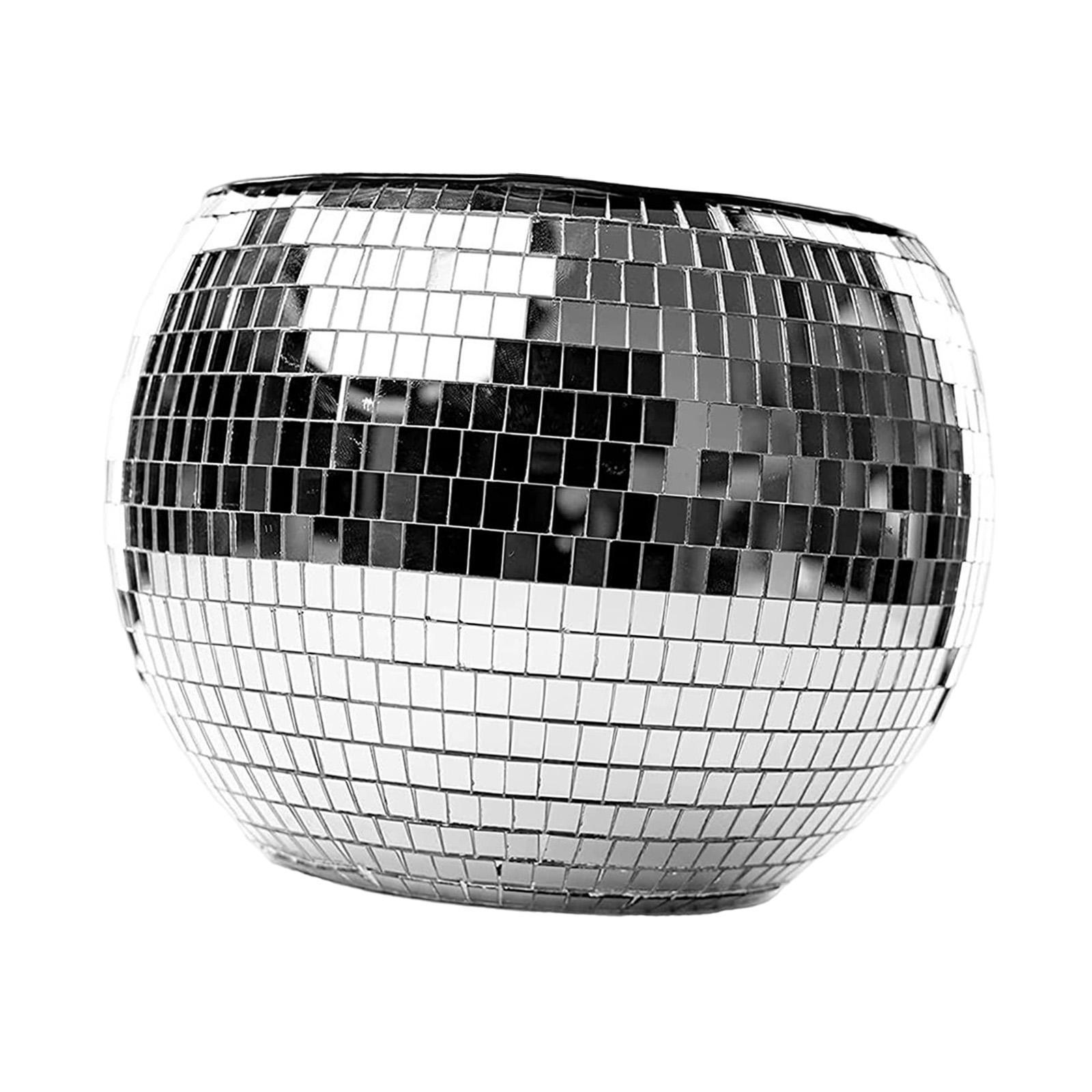 Disco Ice Bucket Ice Storage Stylish 3L 23cm Diameter Drinkware Versatile  Champagne Bucket for Ice Cold Drinks Bar Birthdays Accs