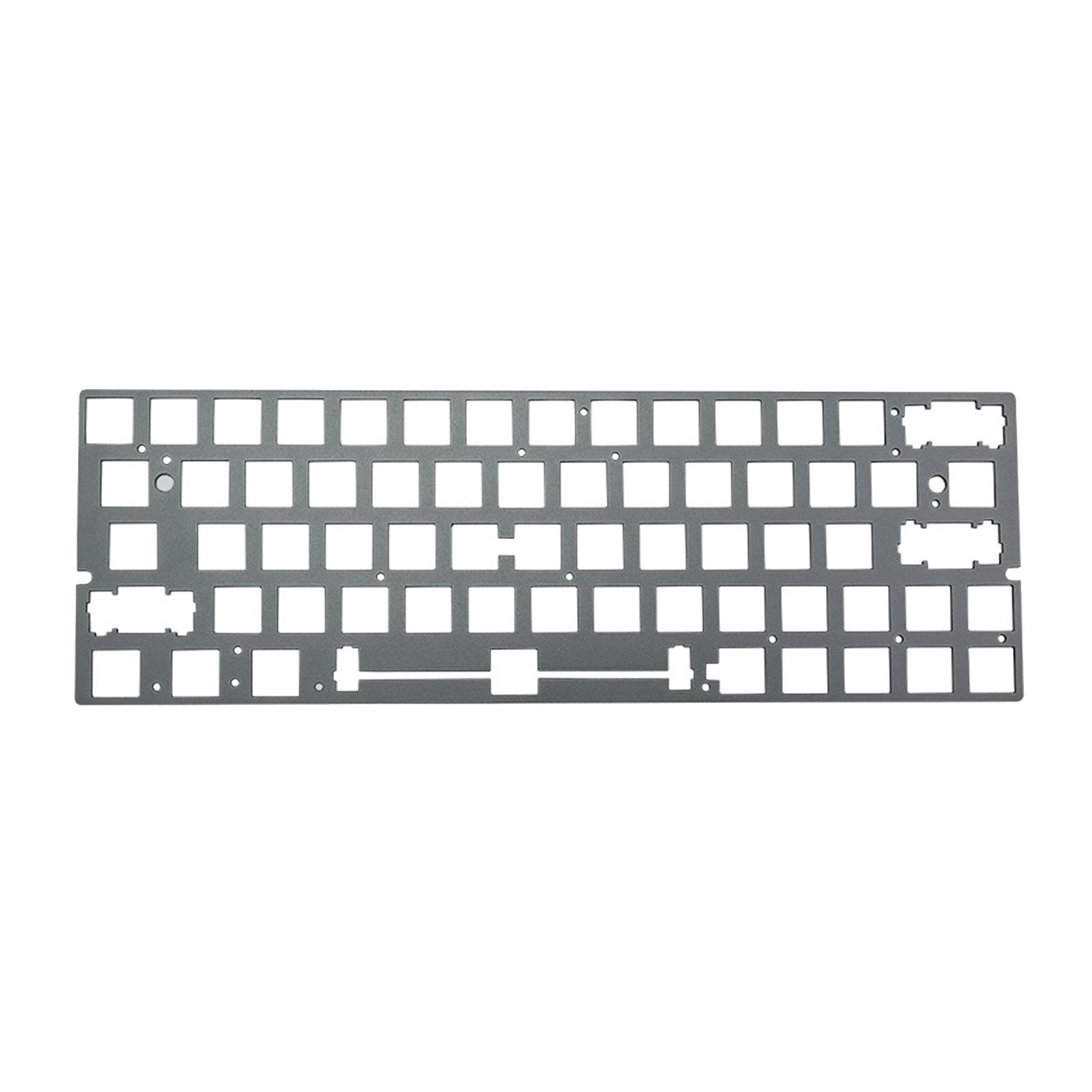 CNC Aluminum Positioning Board Plate-mounted Stabilizers Keyboard DIY fits for GK61/GK64, High quality Spare Parts
