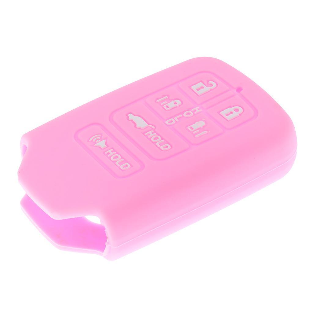 Car Remote Key Silicone 6 Buttons Protective Case Cover For