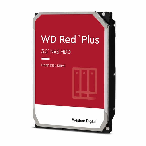 Ổ Cứng HDD Western Digital Red Plus 3TB / 10TB / 12TB 3.5 inch SATA iii - Hàng Nhập Khẩu