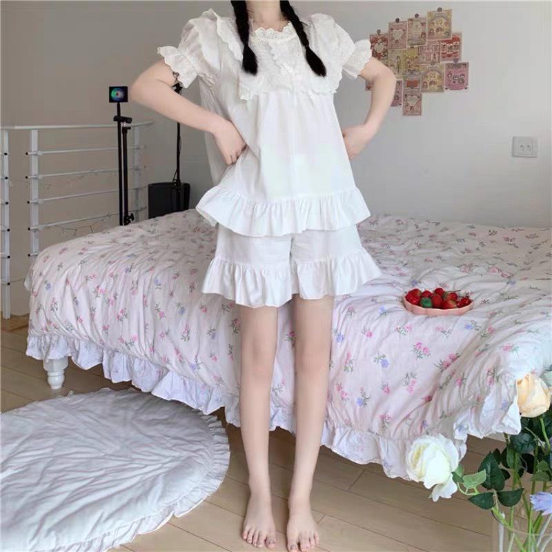 Bộ Ngủ Cao Cấp Dáng Lửng