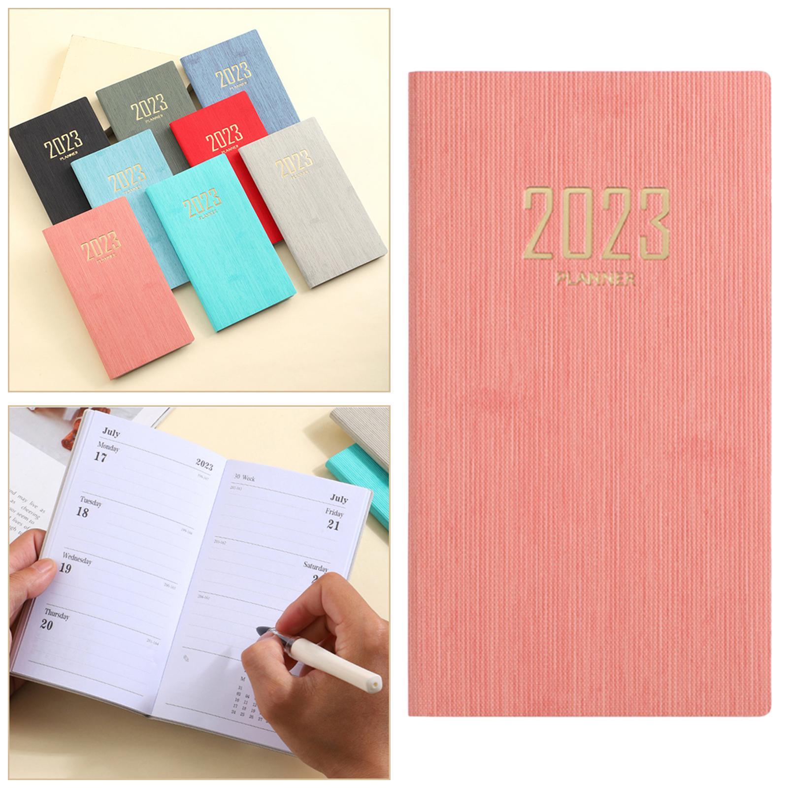 Recording Weekly Notebook Planner Planning Daily Account for Gift