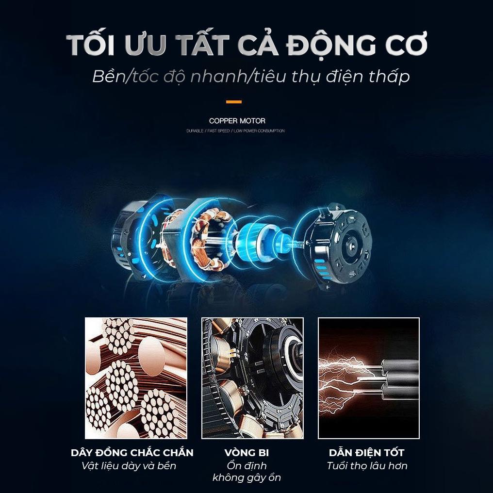 Quạt trần có điều khiển từ xa, loại quạt trần đèn trang trí cao cấp nhiều tốc độ quay điều khiển qua app thông minh