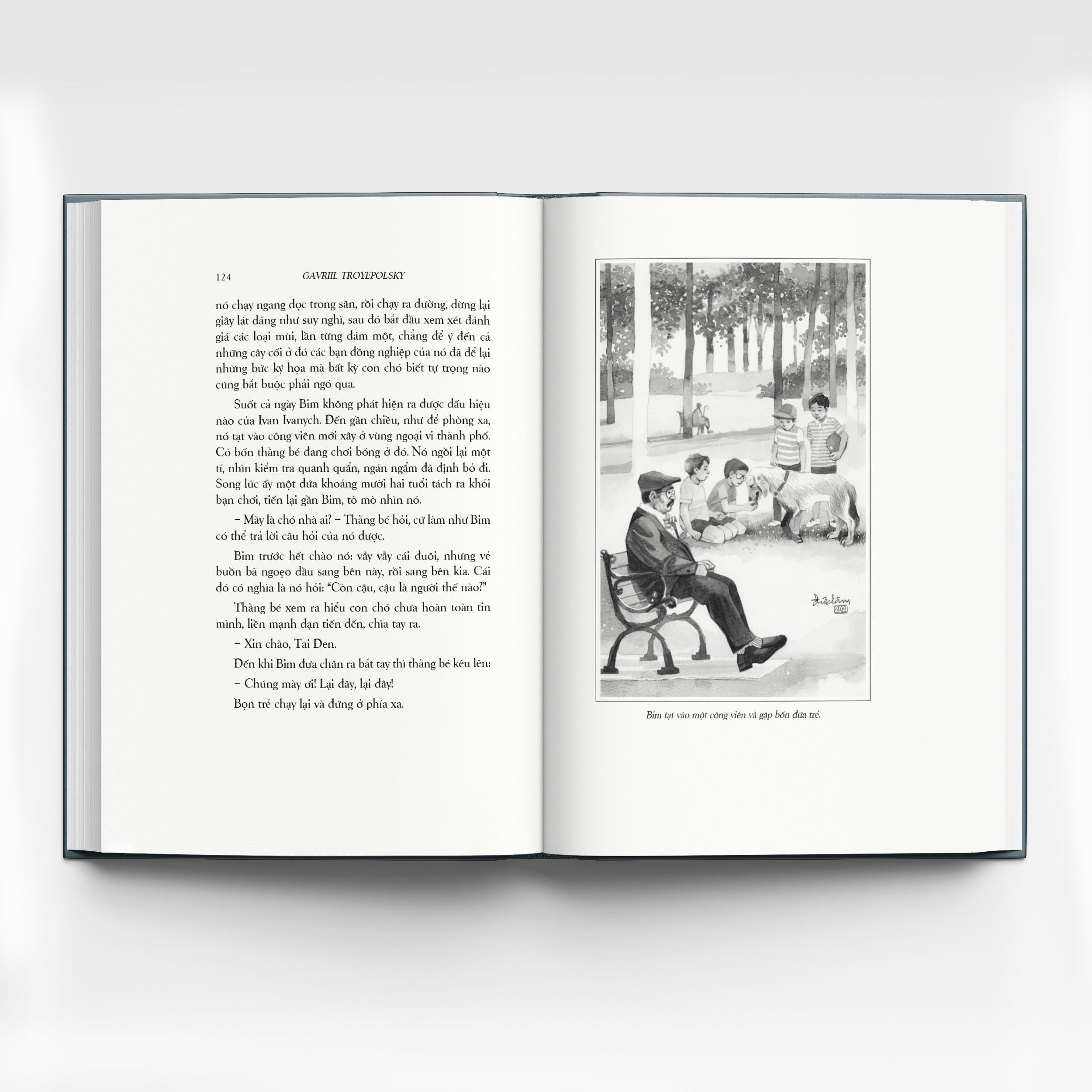 Con Bim Trắng Tai Đen