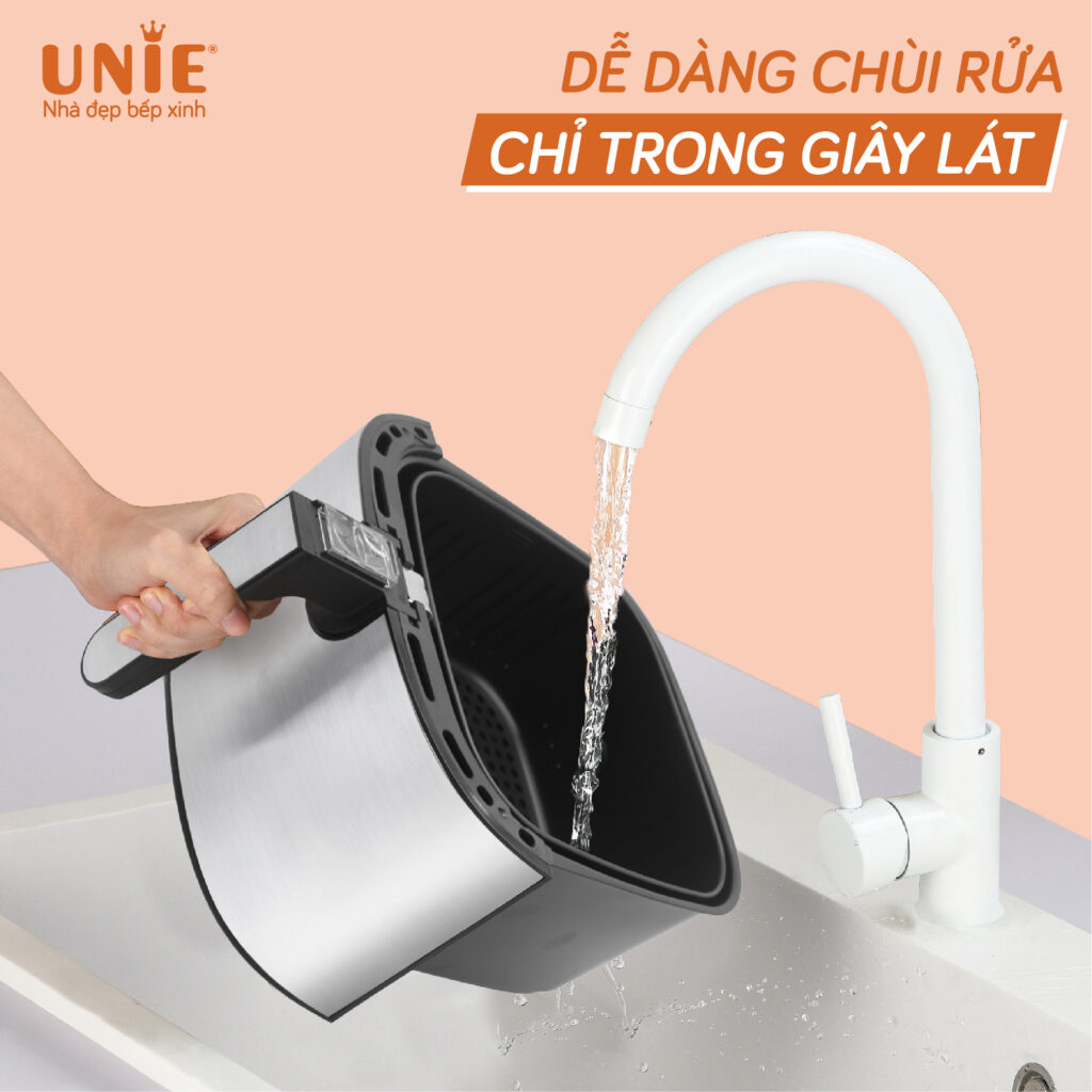 Nồi chiên không dầu đa năng Unie UE-800. Hàng chính hãng