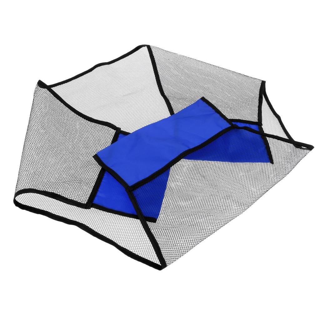 2xFloating Pool Noodle Chair Net for Swimming Seat Water Relaxation Blue