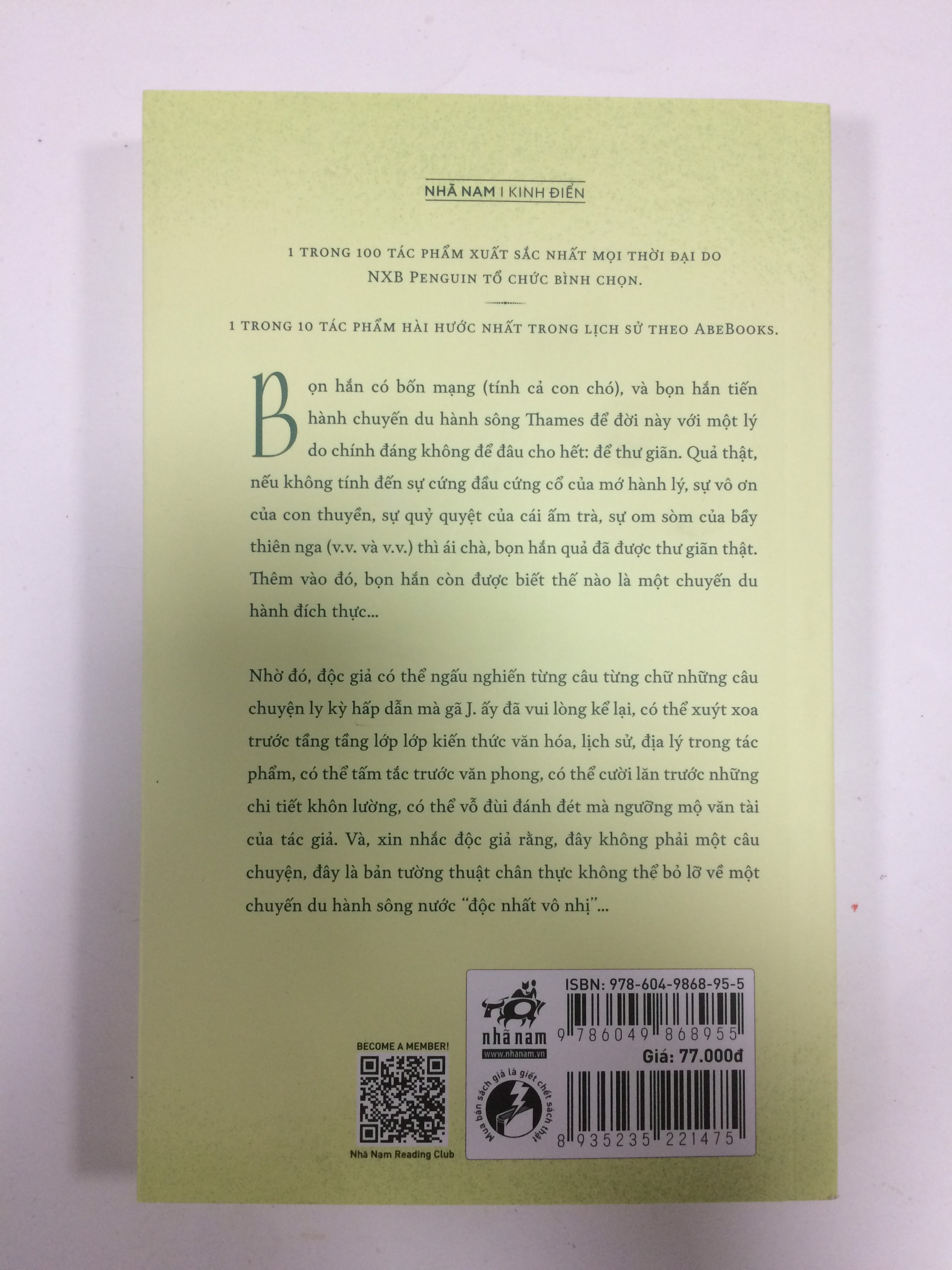 Ba gã cùng thuyền (Chưa kể con chó)