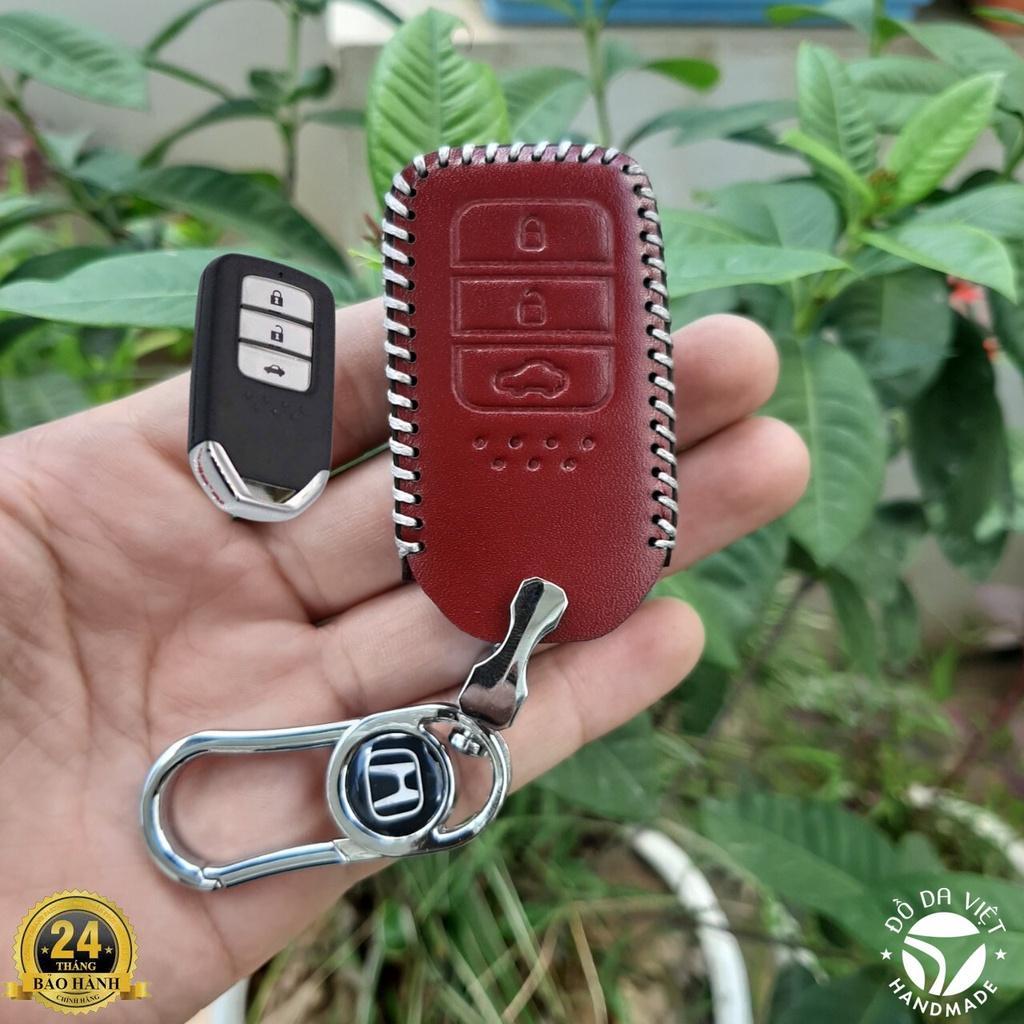 Bao Da Chìa Khóa Honda CRV, City, Civic . Da Bò thật