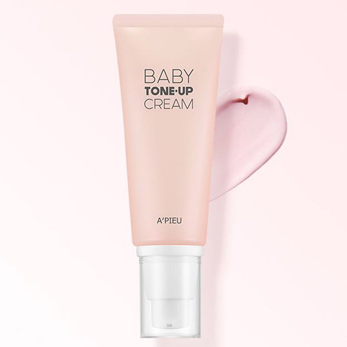 Kem Dưỡng Ẩm Làm Sáng Hồng Da A'pieu Baby Tone-Up Cream (65g)