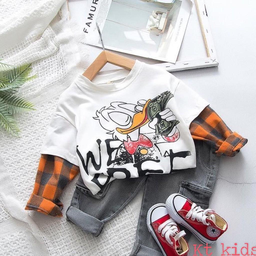 ÁO HOODIE CHO BÉ TRAI TỪ 12-32KG HÀNG CAO CẤP