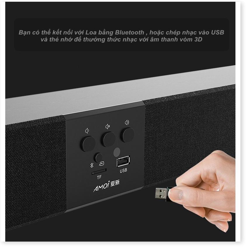 ️ Loa bluetooth Soundbar 5.1 âm thanh 3D 8 loa kép 60w AMOI