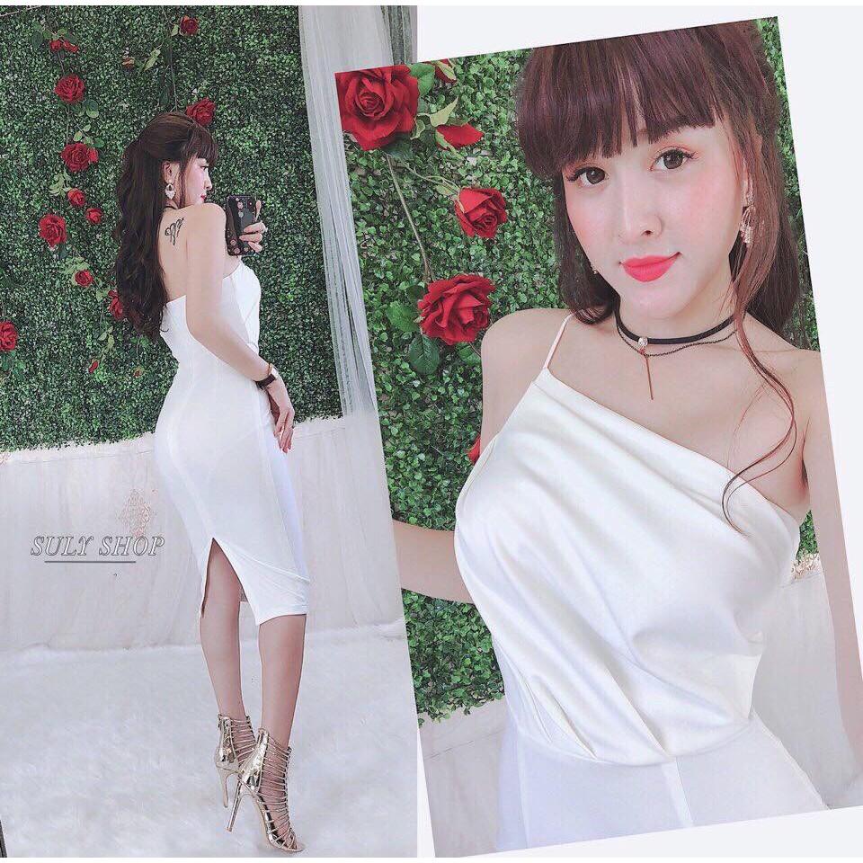 Đầm body lệch vai gợi cảm