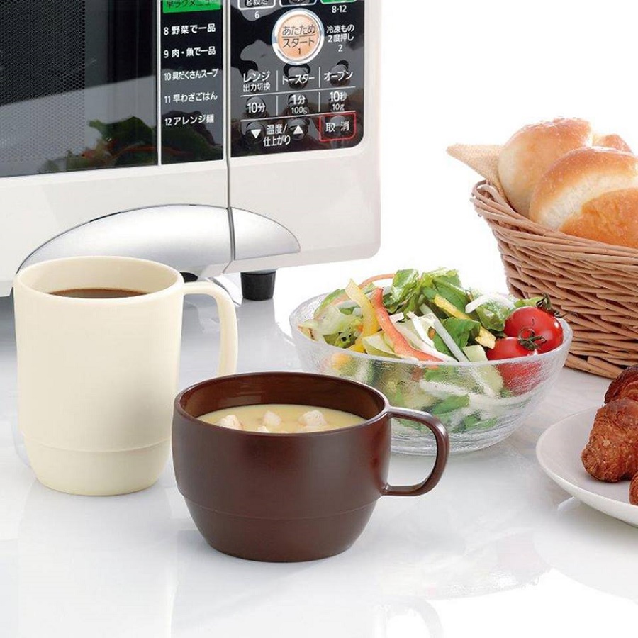 Bộ Ấm đun bếp từ có còi báo sôi Excellent TẶNG Cốc uống sữa, trà, coffee 350ml dùng được trong lò vi sóng hàng Made in Japan