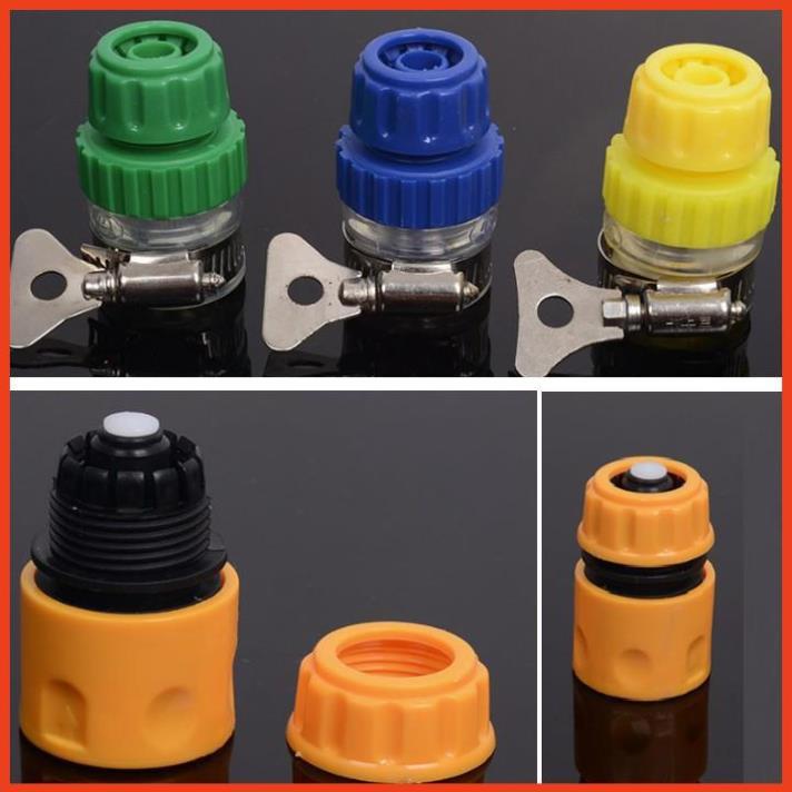 Bộ dây vòi xịt nước rửa xe, tưới cây . tăng áp 3 lần, loại 15m 206622-5 cút sập,nối vàng + tặng mở chai