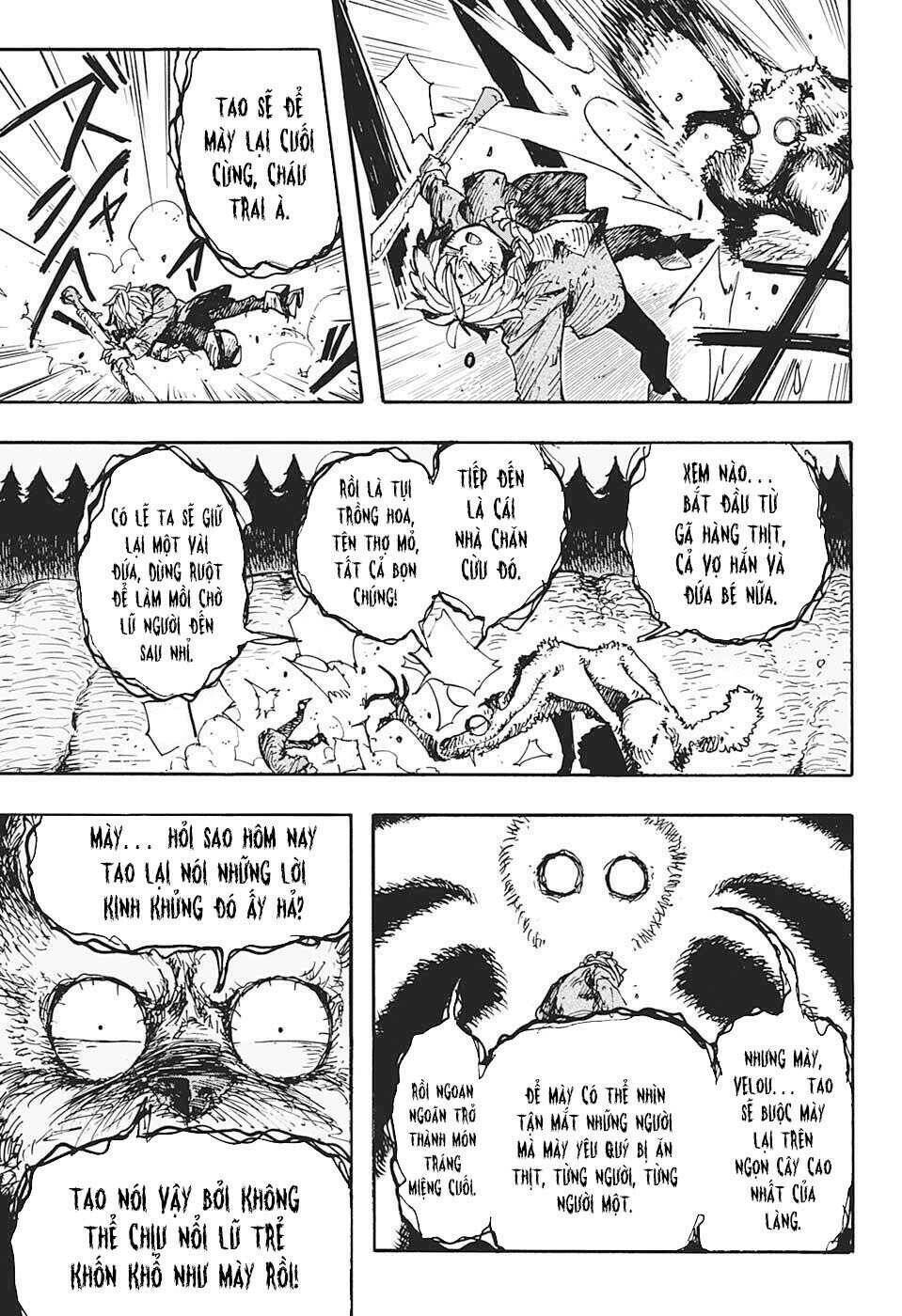 hội thợ săn: khăn đỏ chapter 1 40