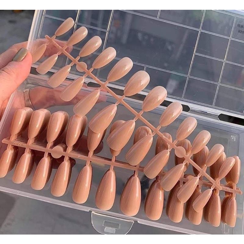 Móng giả màu thạch có sẵn