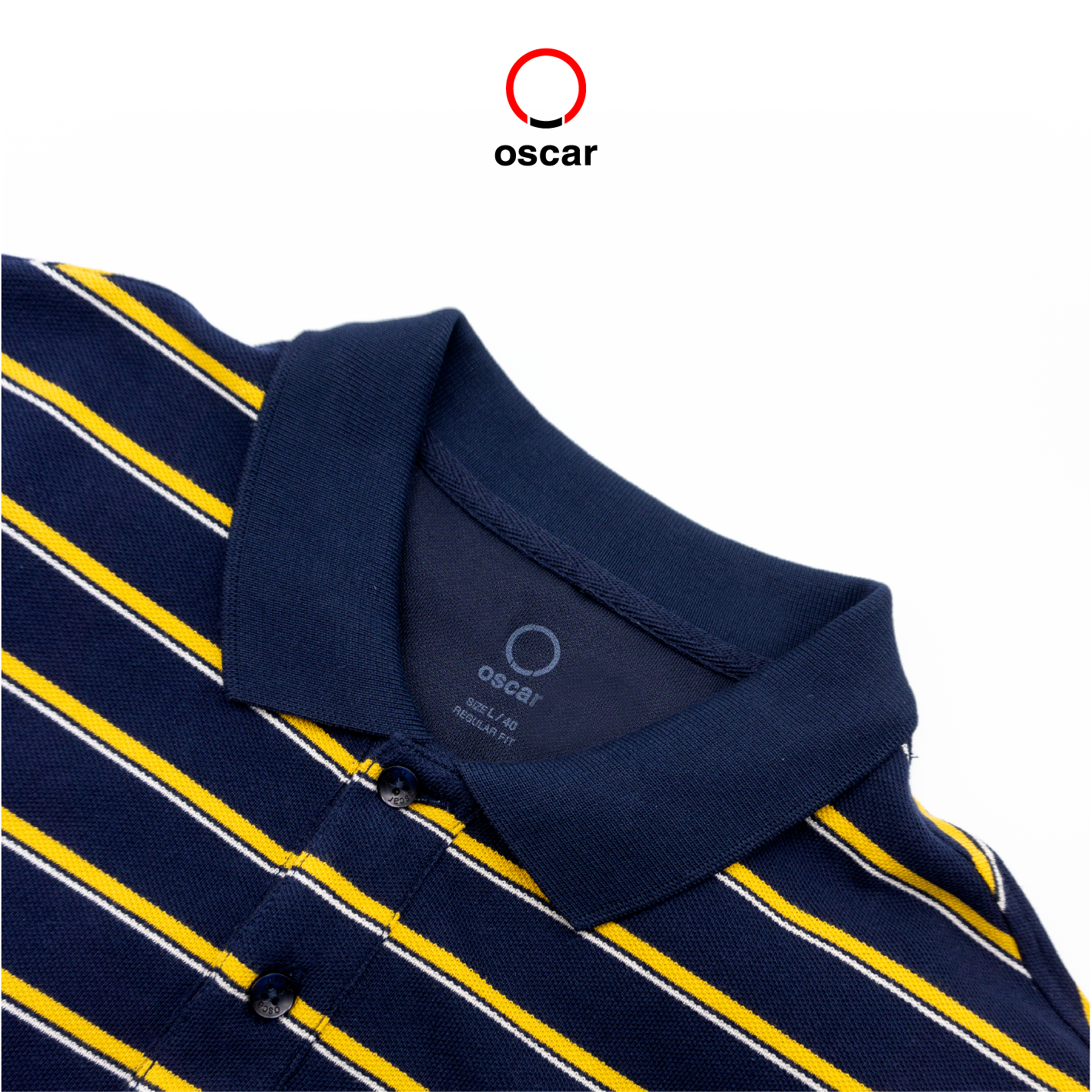 Áo Thun Nam Polo OSCAR OCMPKSD004NAY
