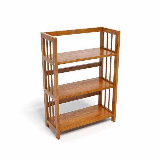 Kệ Sách 3 Tầng Dài 65 cm Gỗ Cao Su