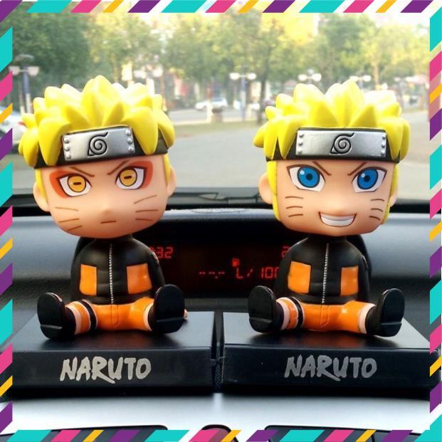 Mô Hình Naruto, Decor Trang Trí Ô tô - Trang Trí Góc Học Tập, Làm Việc - Kê Điện Thoại - Figure Naruto