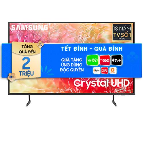 Smart Tivi Samsung 4K 55 inch UA55DU7700KXXV- Hàng chính hãng