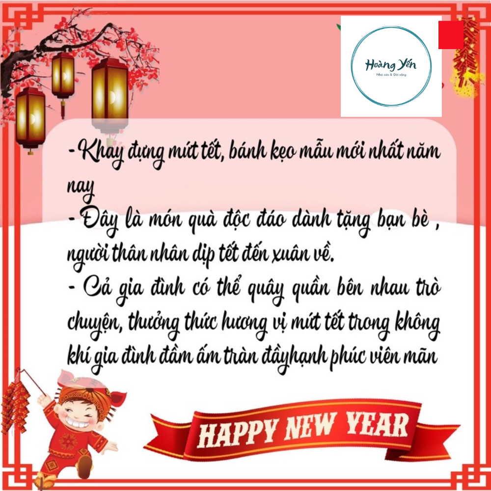 Khay đựng bánh kẹo tết 2022 sang chảnh, hộp để mứt Tết và các loại hạt hình bọ cánh cứng