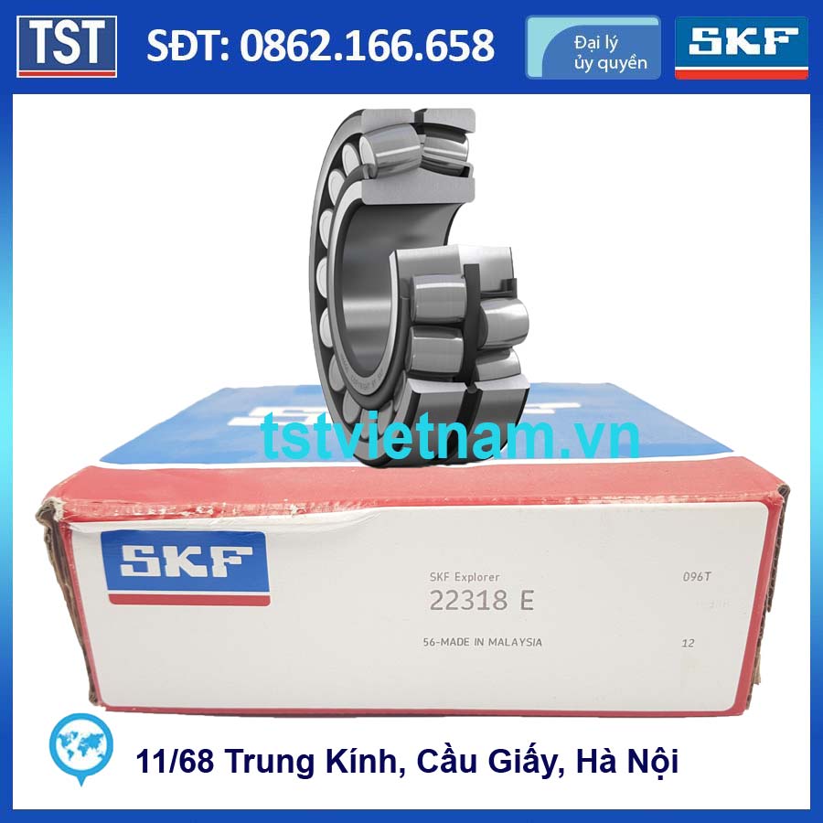 Vòng bi bạc đạn SKF 22318 E