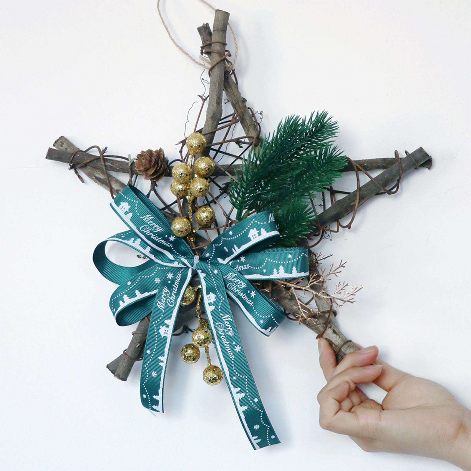 Christmas Wreath for Door Nordic Christmas Garland for Party Festival Decor