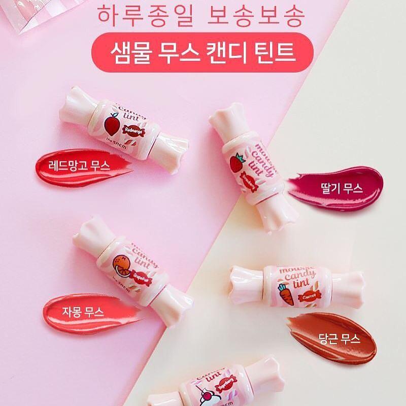 Son tint viên kẹo The Saem Saemmul Mousse Candy Tint 8g