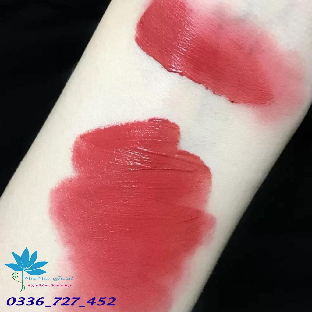 Son 3CE Velvet Lip Tint Daffodil Son Kem Tint Màu Đỏ Đất Lì Bền Màu Lâu Trôi