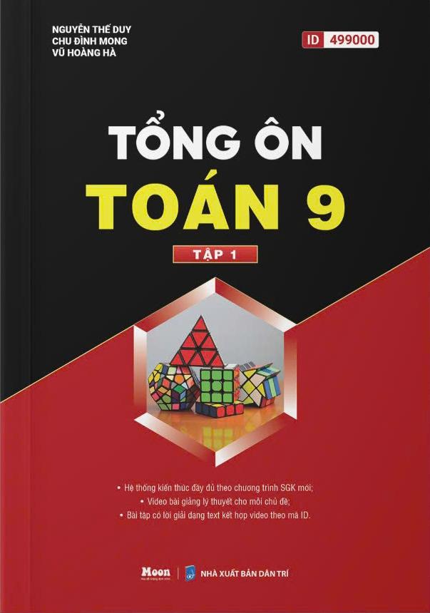 Sách - Tổng Ôn Toán 9 - Tập 1 (Tái Bản 2025)
