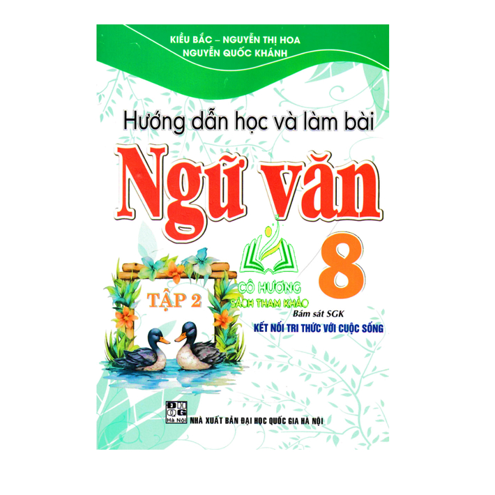 Sách - Combo Hướng Dẫn Học Và Làm Bài Làm Văn Ngữ Văn 8 Tập 1 + 2