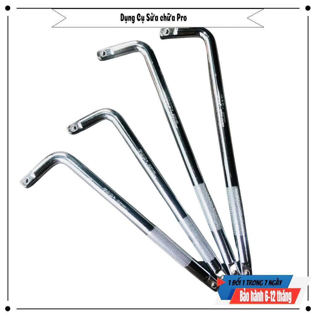 Cần siết đầu cong L 1/2" , tay công chữ L, tay L vặn khẩu dài 25cm , 30cm