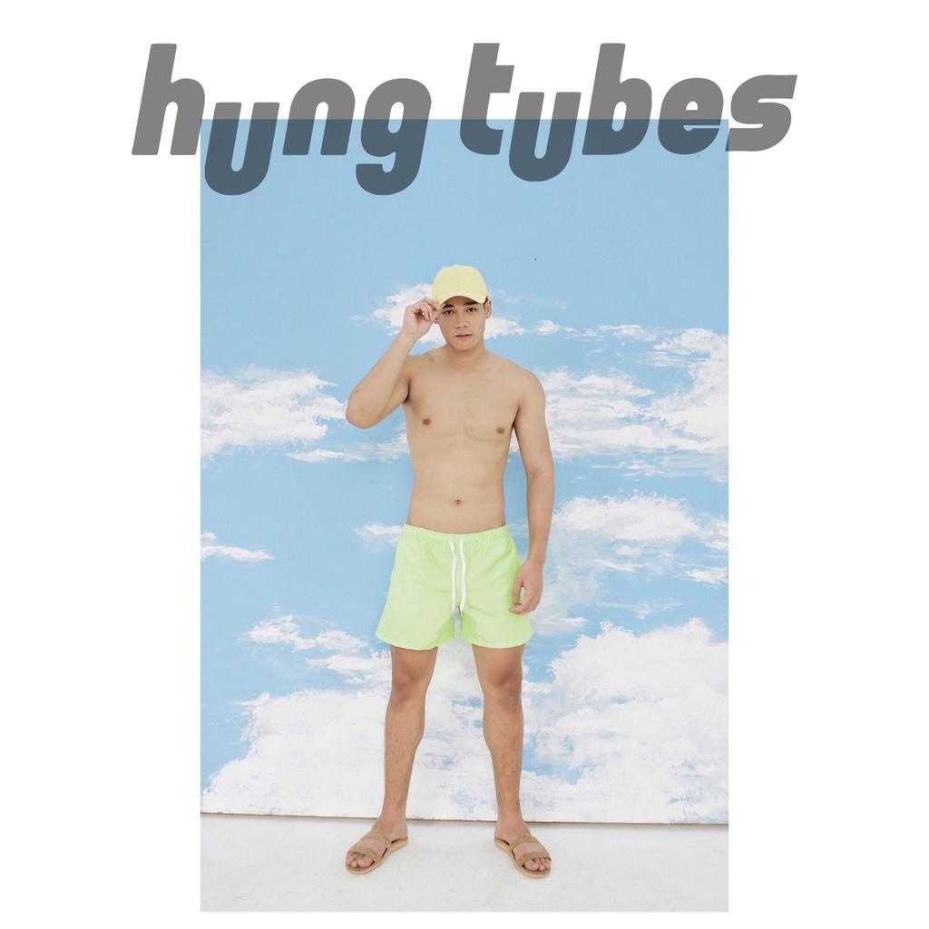 Quần ngắn, quần tà lỏn chất cotton kate phối polys nhẹ để thể thao đi tập gym Hung Tubes