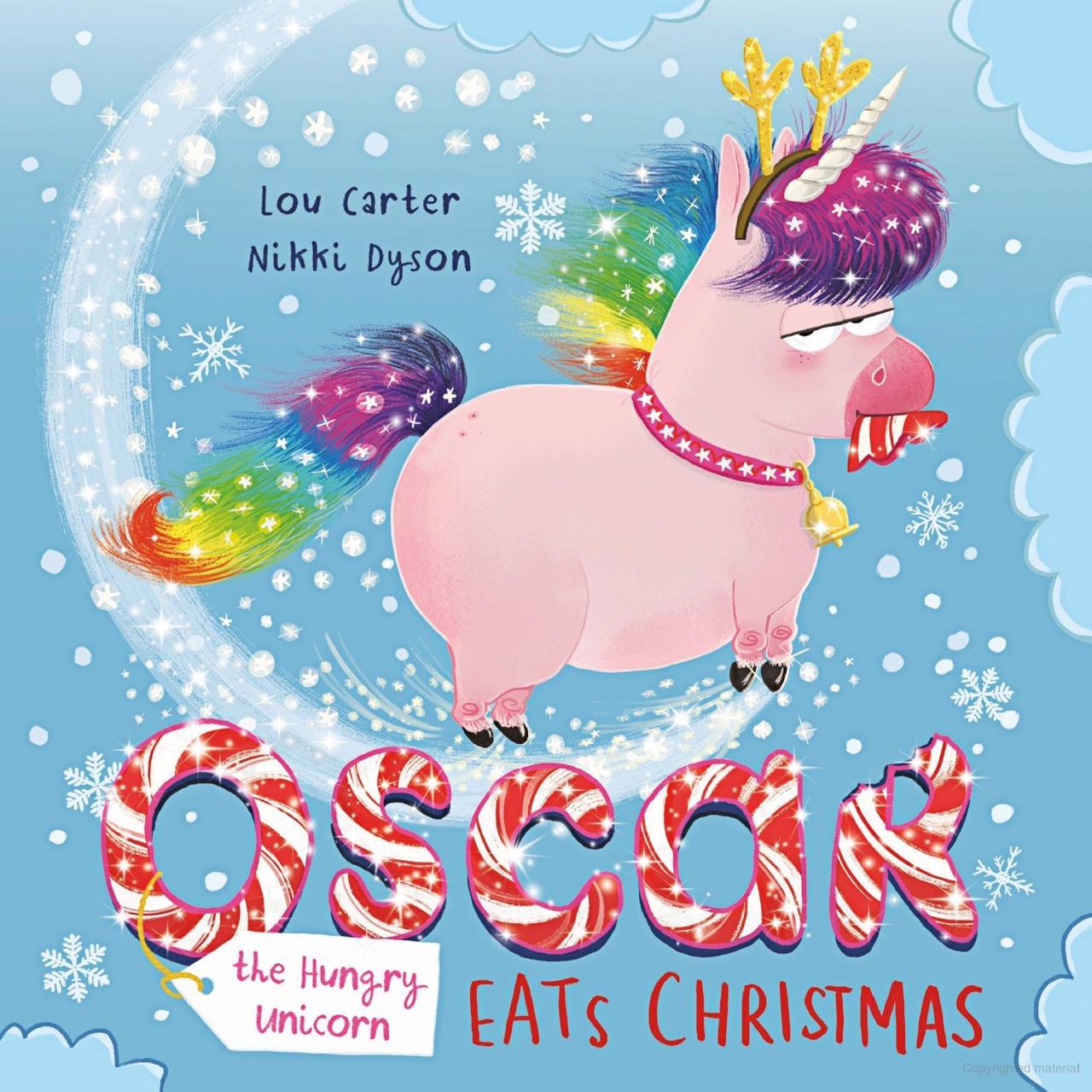 Oscar The Hungry Unicorn Eats Christmas
