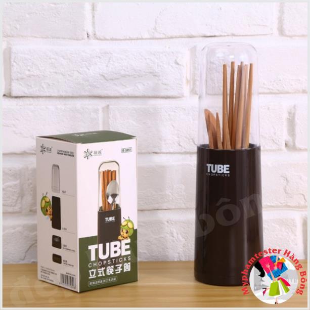 Ống đựng đũa cao cấp có nắp 5051