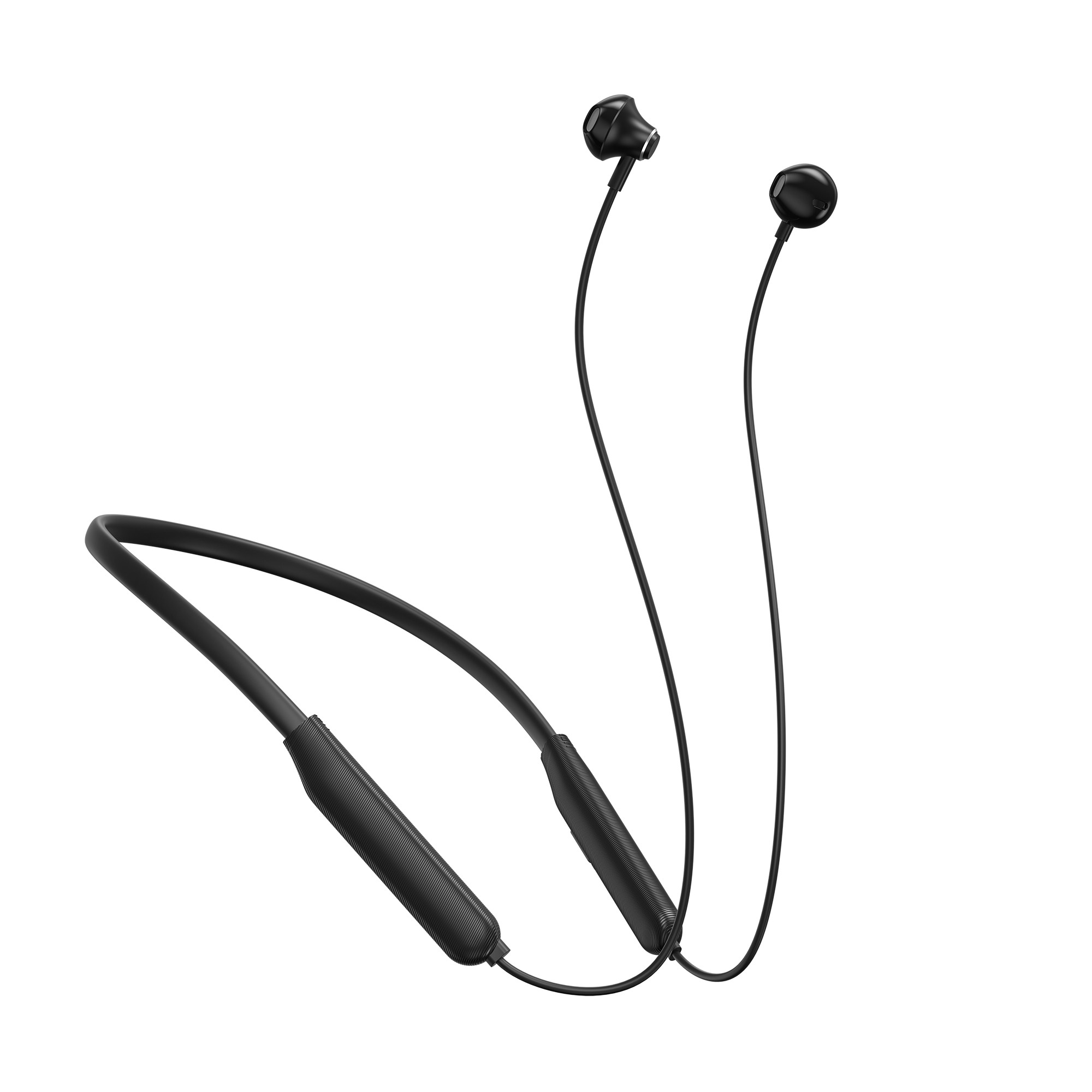 Tai nghe đeo cổ Wiwu Flex GB01 cho các thiết bị có bluetooth, làm bằng chất liệu mềm, âm thanh vượt trội - Hàng chính hãng