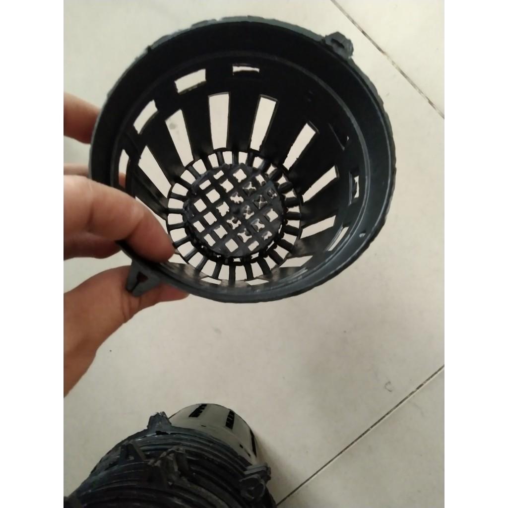 Compo 5 chậu nhựa trồng lan